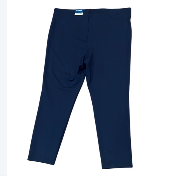 NWT Old Navy Extra High Rise Stevie Skinny Navy Pants 3X Ankle Cropped - Picture 1 of 13
